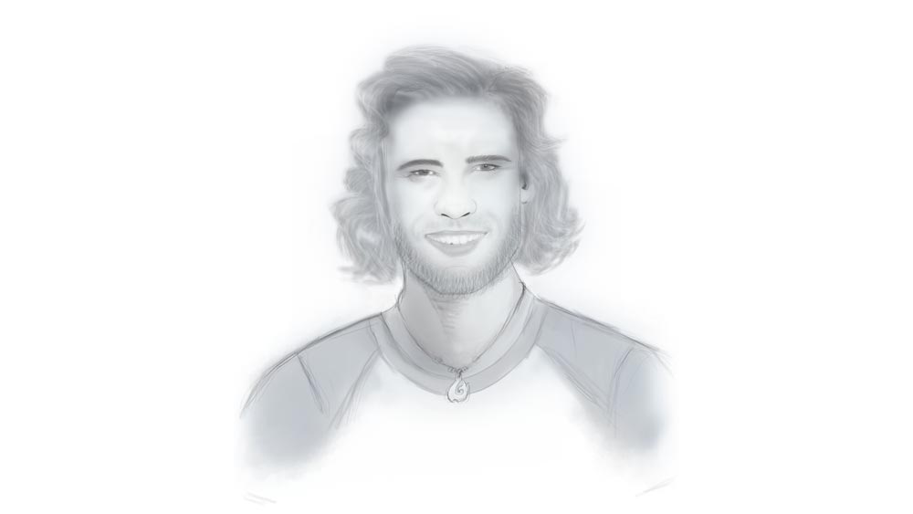 Vier Charakter 'Freddie'